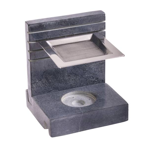Soapstone strainer