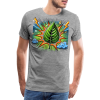 Mens Premium T-Shirt - "Leaf of Energy"
